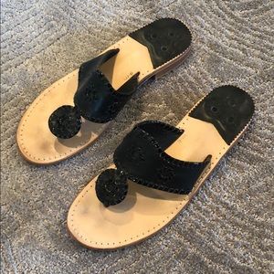 Black Jack Rogers Sandals
